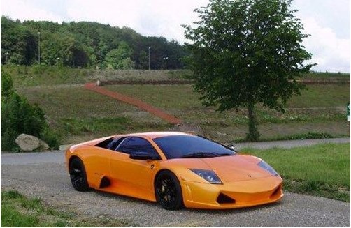 兰博基尼Murcielago LP580改装暴力黄牛