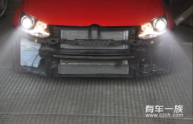 POLO_GTI 改装BILSTEIN12避震与Q5透镜大灯作业