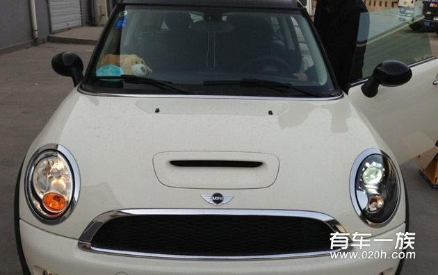 Mini clubman s fun改装nick.wang限量版熏黑大灯