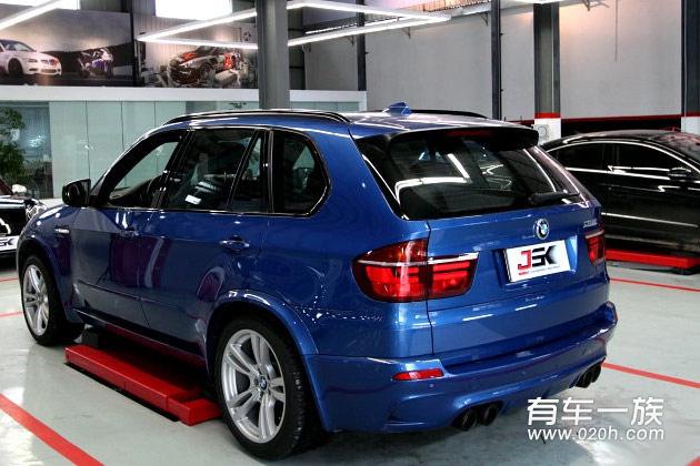 BMW X5M改装动力 天蝎中尾段排气 ECU作业