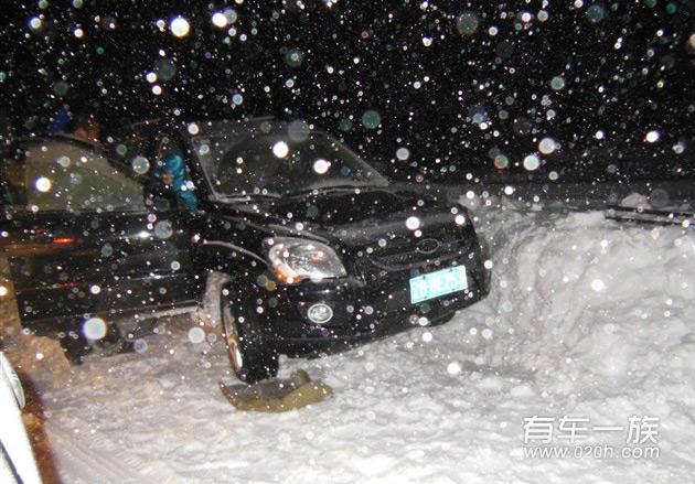 猎豹黑金刚冰雪自驾游 用车体验