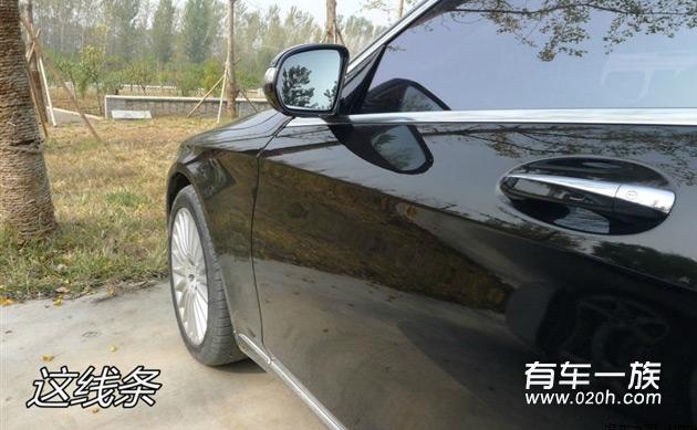 黑色奔驰S500L提车作业图文解说与选车经历