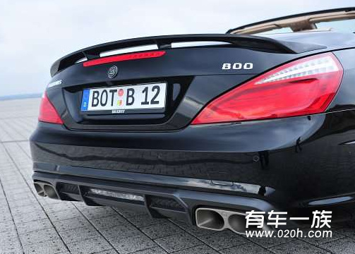 BRABUS改装奔驰SL65 敞篷车