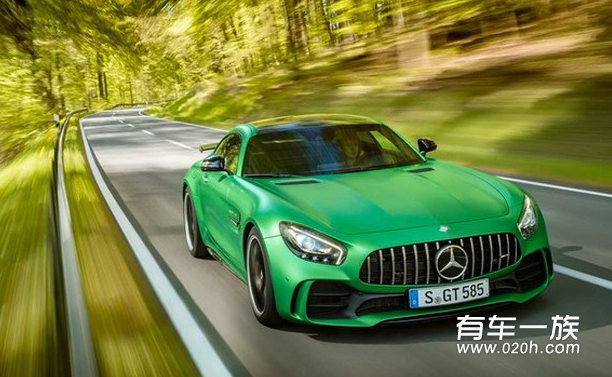 梅赛德斯奔驰AMG GT C预告图巴黎车展发布