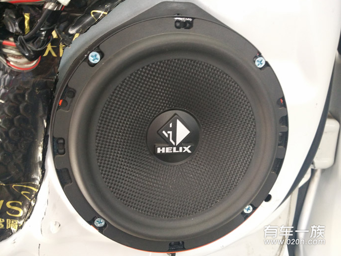 本田思域汽车HELIX E62C套装音响改装