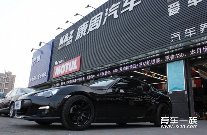 斯巴鲁BRZ 日本天御STREET ADVANCE避震系统