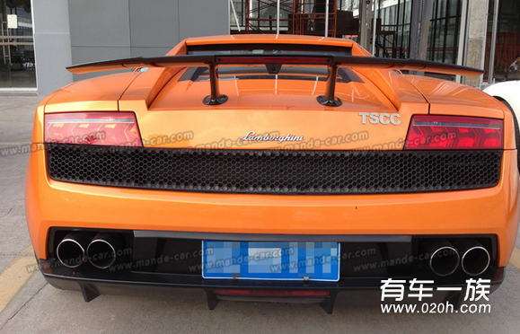 兰博基尼gallardo LP560改LP570款碳纤维尾翼压尾翼定风尾翼