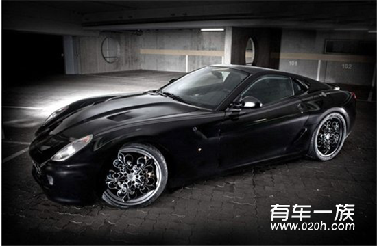 法拉利599 GTB 改装Graf Weckerle款轮毂—Fiorano Comte Noir