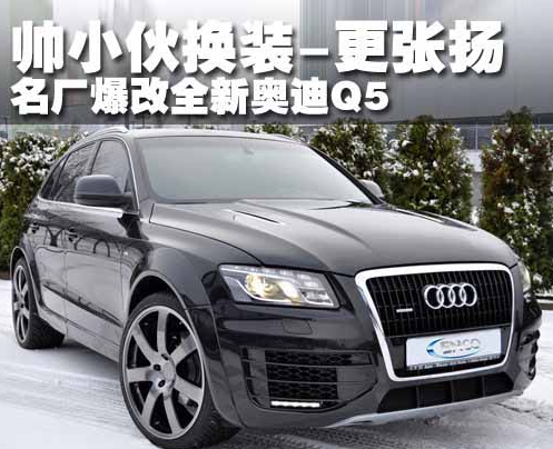 运动型奥迪Q5让车主迷上改装换装更张扬