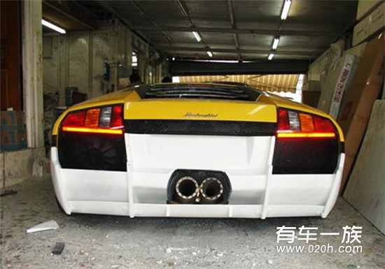 兰博基尼Murcielago LP580改装 暴力黄牛