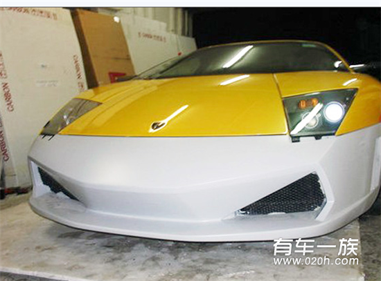 兰博基尼Murcielago LP580改装 暴力黄牛