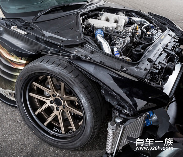 GT-R R35Ben Sopra宽体围加亡灵彩绘改装